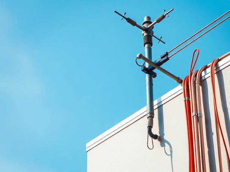 Sistema de puesta a tierra y protección contra descargas eléctricas atmosféricas
